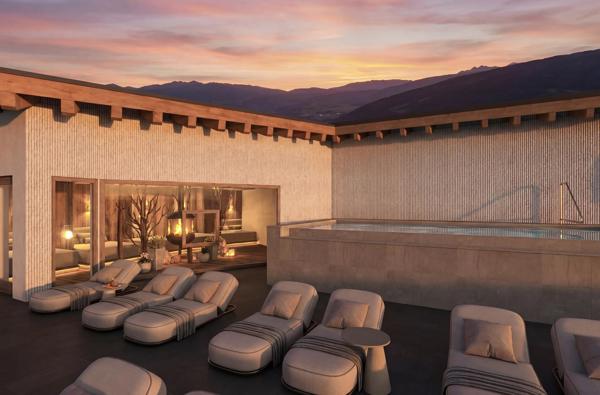 Hotel Edelweiss**** - Terrasse Sonne Edelweiss